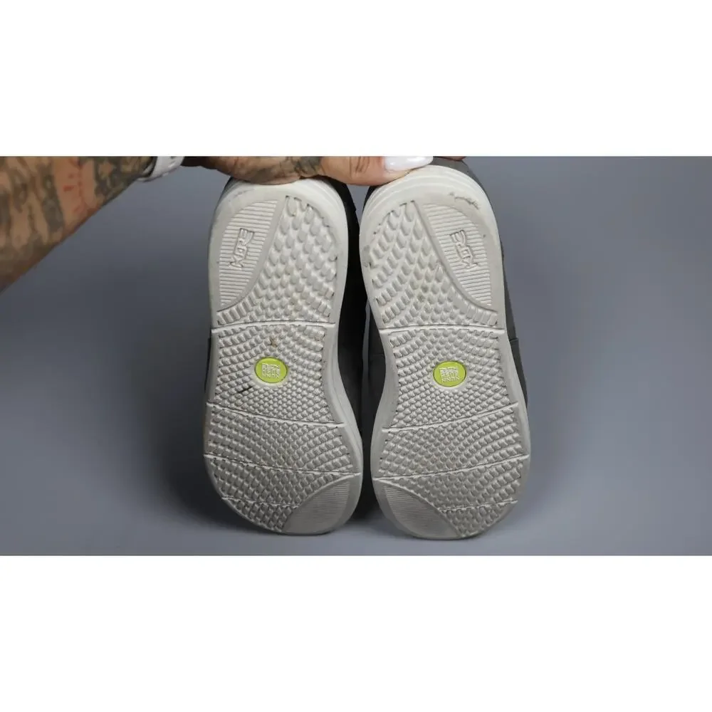 Nunn Bush Kore City Walk Men Grey Moc Toe Sneaker Slip On Loafer Shoe 11 Wide